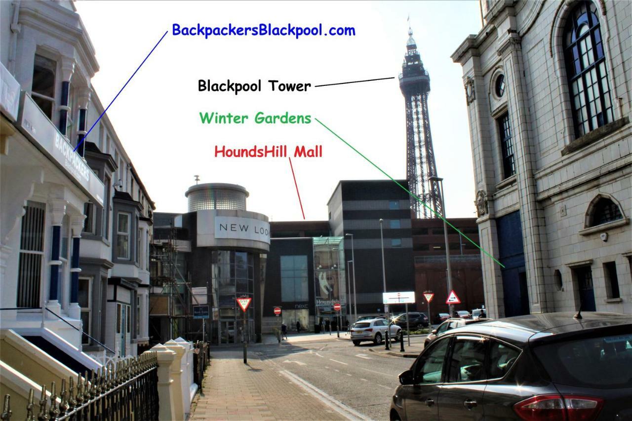 Backpackers Blackpool Hotel & Suites Exterior photo